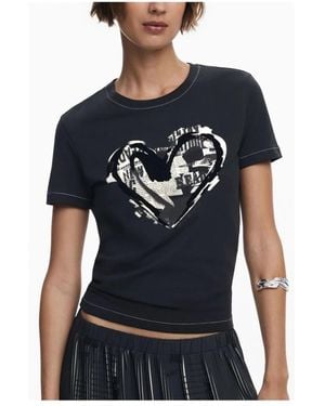 Desigual T-Shirts - Noir