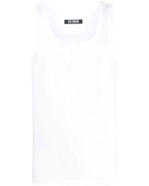 Raf Simons Sleeveless Tops - White