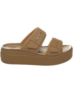 Crocs™ Wedges - Marrón