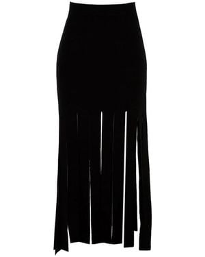 Akep Maxi Skirts - Black