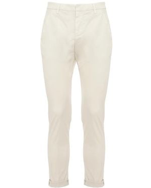 Dondup Slim-Fit Trousers - Natural