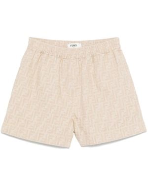 Fendi Short Shorts - Natural