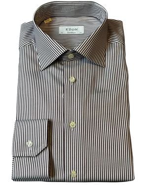Eton Casual Shirts - Grey