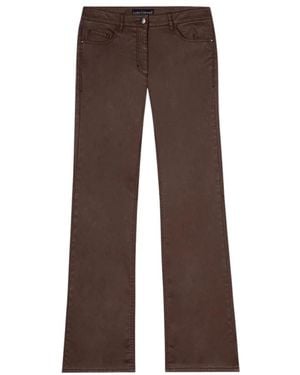 Luisa Cerano Wide Jeans - Marron