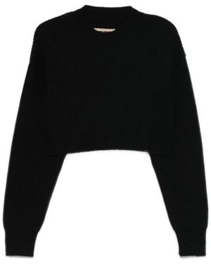 Uma Wang Rundhals-Strickware - Schwarz