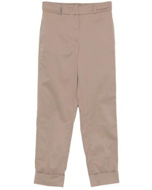 Peserico Cropped Trousers - Natural