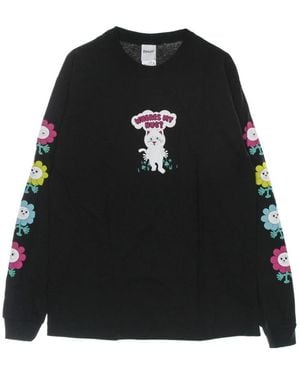 RIPNDIP Long Sleeve Tops - Black