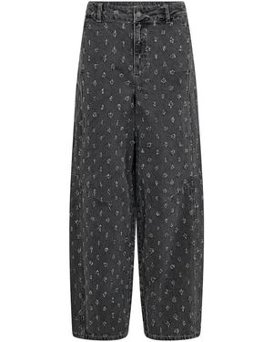 co'couture Loose-Fit Jeans - Grigio