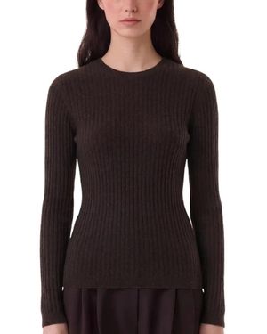 Kujten Round-Neck Knitwear - Nero