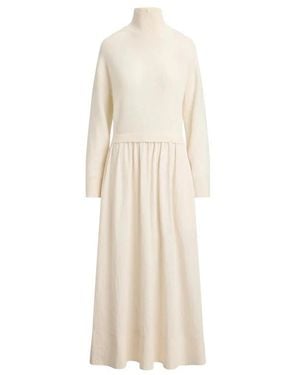 Ralph Lauren Knitted Dresses - Natural