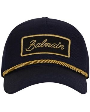 Balmain Caps - Blu