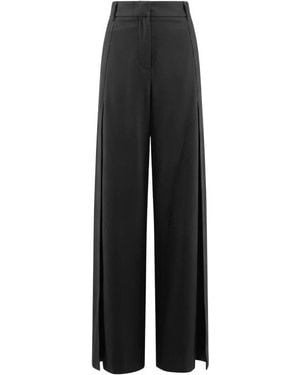 Semicouture Wide Trousers - Black