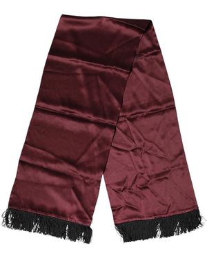 Dolce & Gabbana Silk Scarves - Red