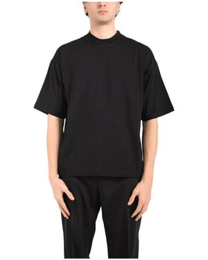 Paolo Pecora T-Shirt Met Ronde Hals - Zwart