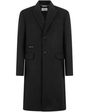Philipp Plein Single-Breasted Coats - Noir