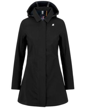 K-Way Rain Jackets - Black