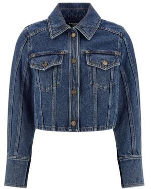 Balmain Denim Jackets - Blue