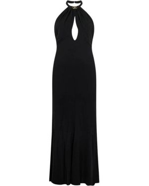 Roberto Cavalli Midi Jurk - Zwart