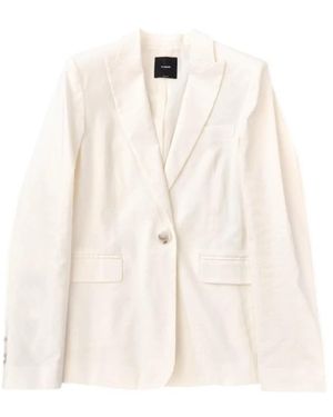 Pinko Jassen ,Wit ,Blazers - Naturel