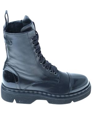 Lorenzo Masiero Lace-Up Boots - Azul