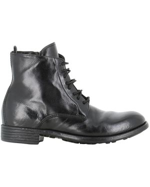 Officine Creative Lace-Up Boots - Negro