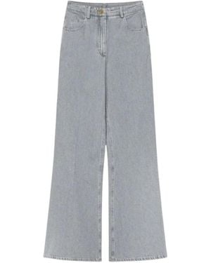 forte_forte Wide Jeans - Grey