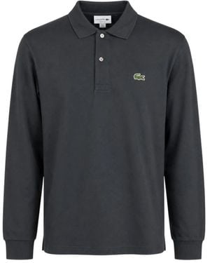 Lacoste Tops ,Groen ,Katoen L.12.12 Original Maniche Lunghe - Blauw