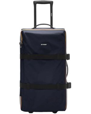 K-Way Large Suitcases - Blue