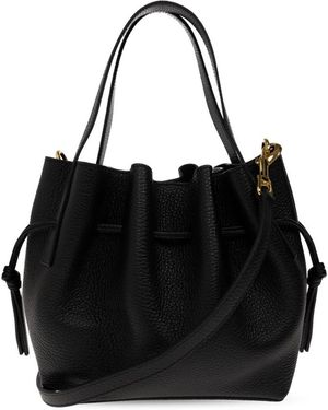 Yuzefi Scallop Mini Tote - Zwart