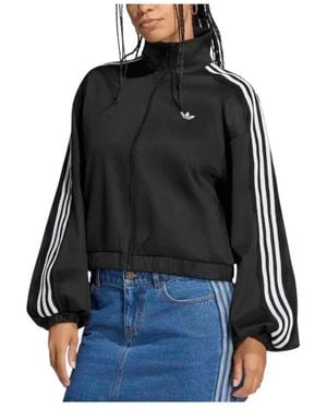 adidas Lace Oversized Archive Track Top - Schwarz