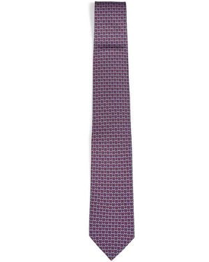 Ferragamo Cerchio Krawatte - Lila