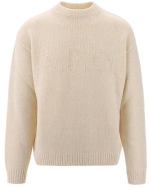 A.P.C. Round-Neck Knitwear - Blanco