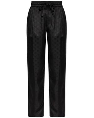 Dolce & Gabbana Straight Trousers - Nero