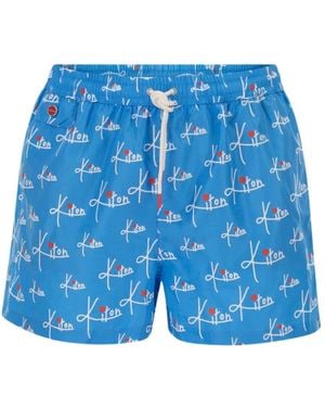 Kiton Beachwear - Blu