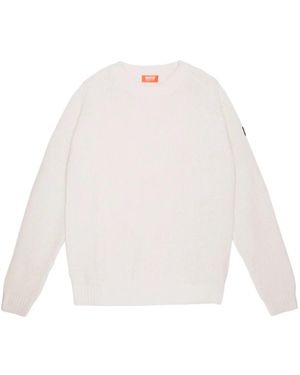Suns Round-Neck Knitwear - Bianco