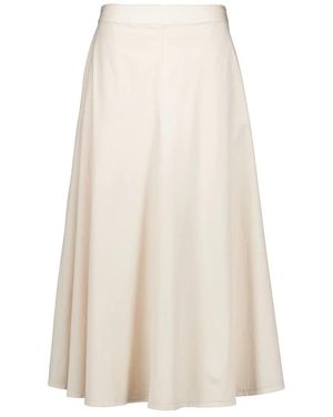 no man's land Midi Skirts - Blanc