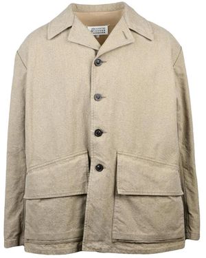 Maison Margiela Giaccone Jas - Naturel