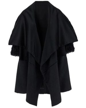 Alberta Ferretti Capes - Negro