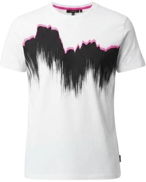 Guess Tops ,Veelkleurig ,Katoen Active T-Shirt - Zwart