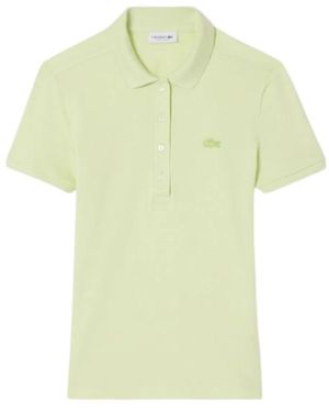 Lacoste T-Shirt En Polo Verde - Geel