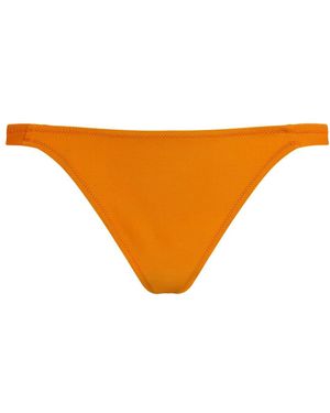 Vilebrequin Tanga Bikini Broekje Effen - Oranje