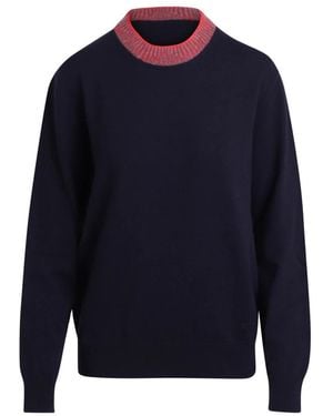 N°21 Round-Neck Knitwear - Azul