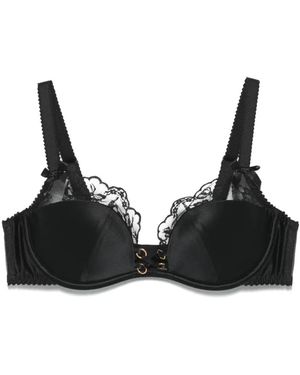 Agent Provocateur Ondergoed ,Zwart ,Daphnie Plunge Bh Met Beugel