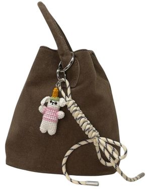 Date Bucket Bags - Marrón