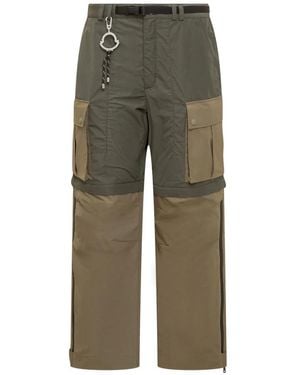 Moncler Straight Trousers - Green