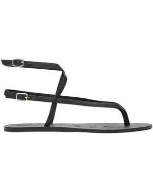 Manebí Flat Sandals - Marron