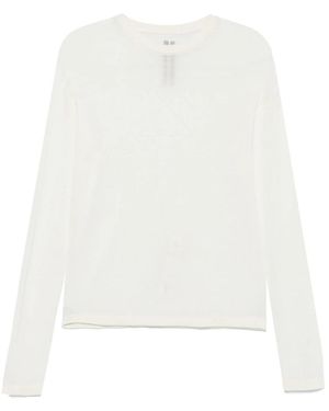 Rick Owens Round-Neck Knitwear - Wit