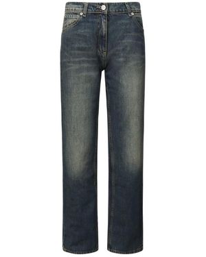 Magda Butrym Straight Jeans - Azul