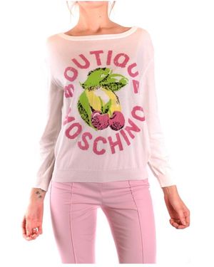 Moschino Long Sleeve T-Shirts - Pink