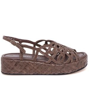 Pons Quintana Flat Sandals - Brown